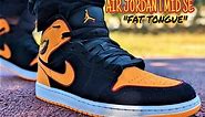 Air Jordan 1 Mid SE Vivid Orange On Feet Review