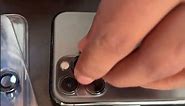 iPhone 11 Pro camera ring 😍 #shorts