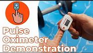 OxiPro Pulse Oximeter - Demonstration Video