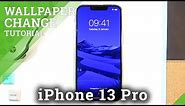 How to Change Wallpaper on iPhone 13 Pro - Manage Home&Lock Screen Picture in iOS15