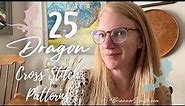 25 Dragon Cross Stitch Patterns