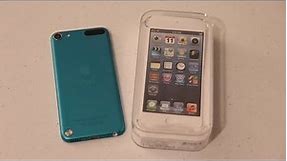 Unboxing: NEW iPod Touch 5th Generation (Blue)