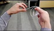 How to Tangle-Proof Your Earbud Cables