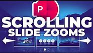 PowerPoint Scrolling Slide Zooms 🔥FREE Slides 🔥