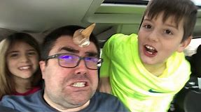 Kids Turn Daddy Into A "Angry Unicorn" By Smashing A Ice Cream Cone On His ForeHead [ Original ]