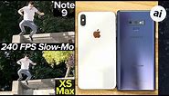 iPhone XS Max vs Note 9 Video Quality Comparison! 🎥