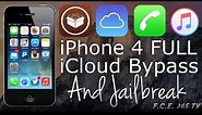 How to Skip iPhone 4 Hello Screen / Setup With Full Activation & Fix No Service (Untethered)