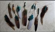 Tribal Feather Charms