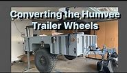 Installing a Dexter Electric Trailer Drum Brake Kit on M1101 Humvee (HMMWV) Trailer / step by step
