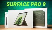 Microsoft Surface Pro 9 Unboxing: With Keyboard & Slim Pen 2