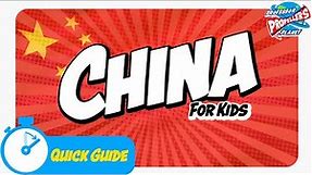 Quick guide to China for Kids - fun and facts about China