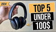Top 5 BEST Over The Ear- Noise Cancelling Headphones Under $100 [2024]