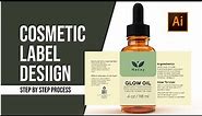 Creating a Label Design for Cosmetics Products | ADOBE ILLUSTRATOR TUTORIAL