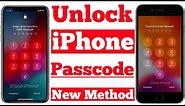 Unlock All Models iPhone Passcode Without Computer | How To Unlock iPhone Passcode