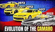 The Full EVOLUTION of Chevy CAMARO 1967-2024 | Complete Camaro History