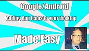 How to Add App Icons to your Android Phone Desktop - Samsung Galaxy Note 5