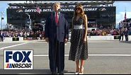 President Donald Trump gives the starting command at the 62nd Daytona 500 | NASCAR ON FOX