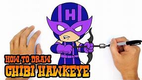 How to Draw Hawkeye | The Avengers