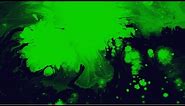 Best green screen ink splatter photo slideshow