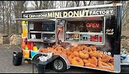 THE CINNABOMB MINI DONUT FACTORY - FOOD TRUCK REVIEW