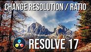 How to Change Aspect Ratio and Timeline Resolution in DaVinci Resolve 17