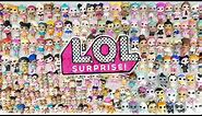 LOL Surprise COMPLETE COLLECTION | L.O.L. Full Set Series 1 2 3 Big Pearl Glitter ALL SERIES