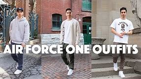 6 Easy Ways to Wear the Nike Air Force One | Outfit Ideas