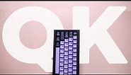 This Keyboard Sounds Like Popping Bubble Wrap || QK65