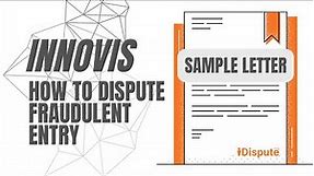Innovis - How to Write an Identity Theft Letter - iDispute - Online Document Creator and Editor