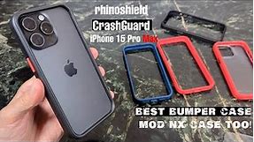 iPhone 15 Pro Max rhinoshield Crash Guard Bumper Case Review : Nice!