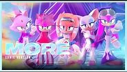 【Sonic MMD】K/DA「MORE 💍」| Amy, Blaze, Rouge, Wave & Tikal Version |【full version】