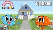 Minecraft Tutorial: How To Make "Gumball's" House!! "The Amazing World Of Gumball" (Survival House)