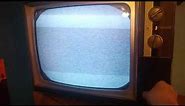 1971 zenith "portable" 19 inch black and white television