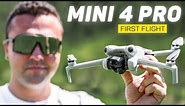 DJI Mini 4 Pro Unboxing & First Flight - A Familiar Experience