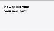 How to Activate Your New PC Money Account Card | PC Financial