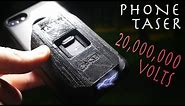 How To Build a TASER Into a Smartphone!?!? (Over 20,000,000 VOLTS)