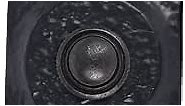 Skandh Iron Doorbell Chime Push Button Black Powder Coated Vintage Decorative Door Bell with Easy Installation 3.06" X 1.80" Inch