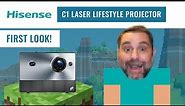 Hisense C1 Projector Review | 4K Triple Laser Portable Lifestyle Projector First Look