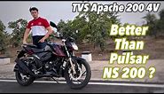 2022 TVS Apache 200 4V Review - Best All-Rounder Motorcycle 🔥