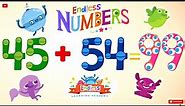 Endless Numbers 99 | Learn Number Ninety-nine | Fun Learning for Kids