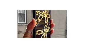 iPhone 11 Gold Chain Protective Case