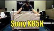 Sony X85K 50" Unboxing, Setup, Test and Review with 4K HDR Demo Videos 50X85K