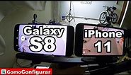 Samsung Galaxy S8 Vs iPhone 11 Comparativa de Camaras Telefonos de Alta Gama