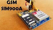 GSM Sim900A with Arduino Complete Guide with GSM based Projects Examples