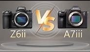 Camera Comparison : Nikon Z6 II vs Sony A7 III