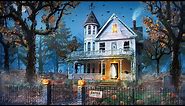 Haunted House Halloween Ambience - 3 Hours of Relaxing Spooky Sounds and White Noise
