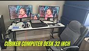 Cubiker Computer Desk 32 inch Review & How To Use | Cubiker Home Office/Writing Study Desk