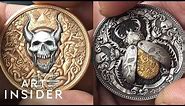Coins Have Hidden Booby Traps And Secret Levers | Insider Art