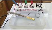24K Gold Plating Stainless Steel - Brush Plating with Universal Plater Kit