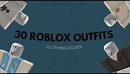 30 outfits for roblox (Roblox clothing codes for games)